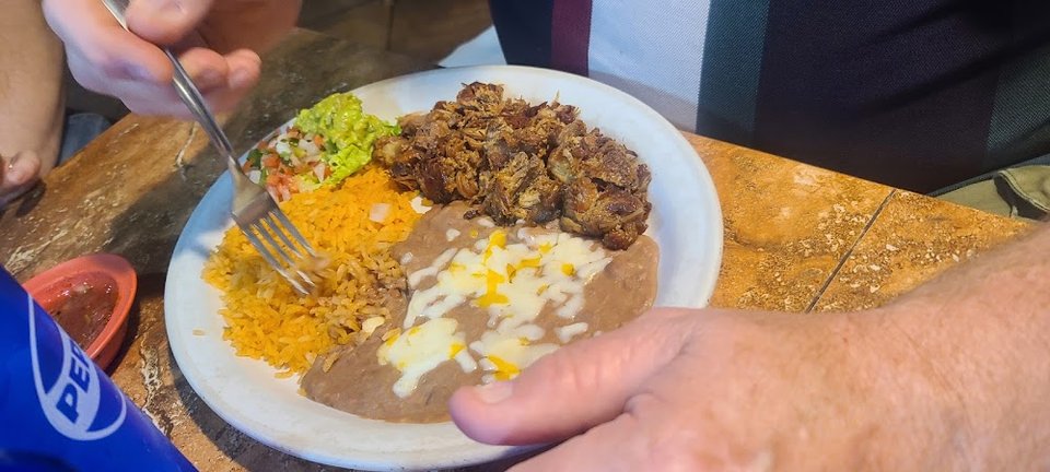 Carnitas Rice and Beans