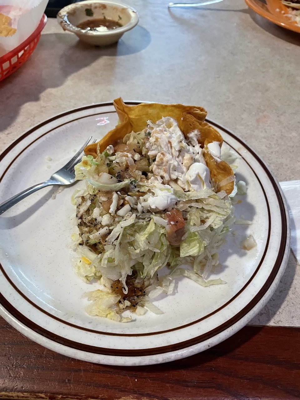 Mini Taco Salad