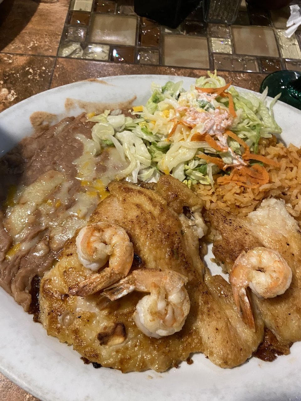 Fish with Shrimp